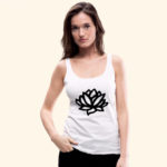 WUNDERSHIRT, Lotus, Bio-Baumwolle, Top, Druck, spreadshirt